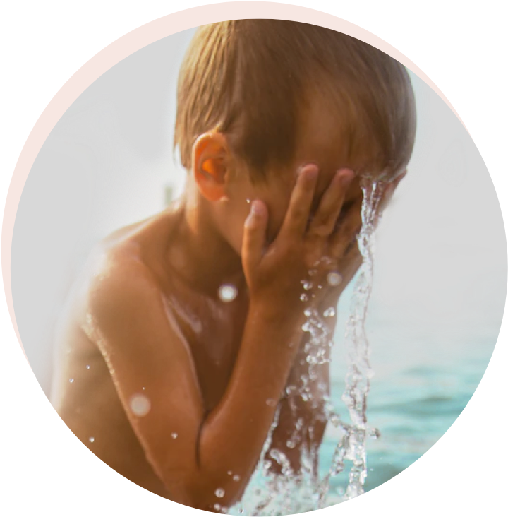 Boy in water
